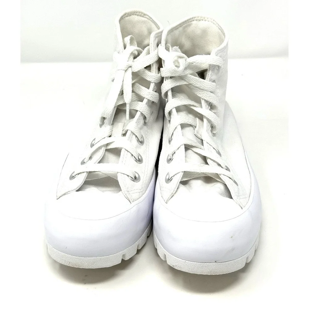 Converse Chuck Taylor All Star Lugged High Top Womens 7.5 White 565902C